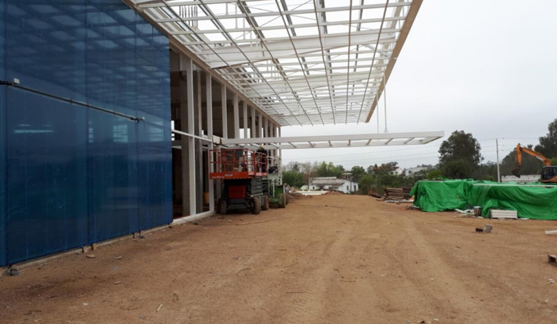 Steel Structure Shopping Mall Building