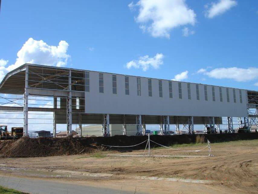 South Africa Project Heavyduty Prefab Steel Structure