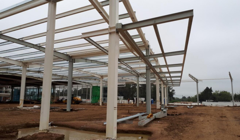Steel Structure Shopping Mall Building