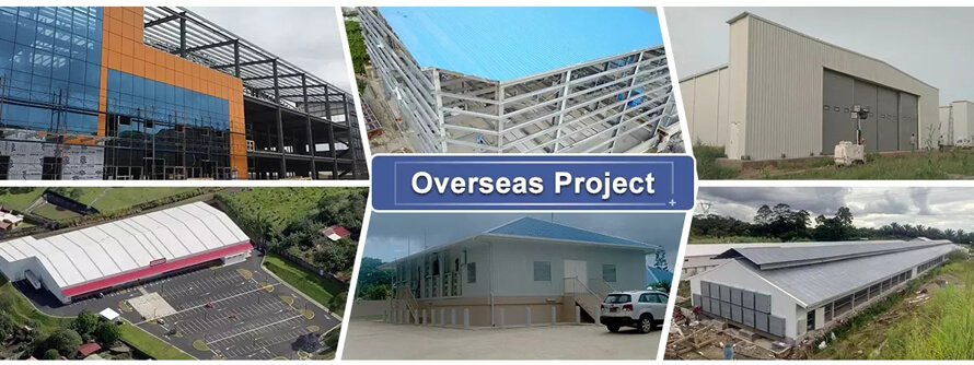 Overseas Steel Structure Projects - Qingdao Reger Structural Steel Fabricator