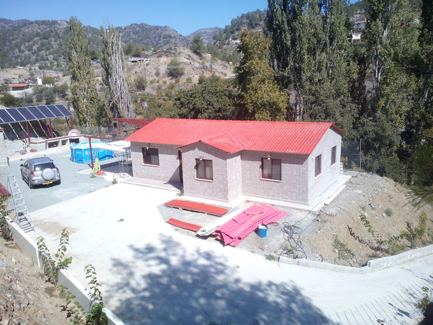 Cyprus Project Low Cost Prefabricated Steel House
