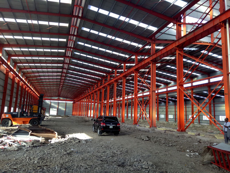 Heavy Steel Structure Industrial Plant Building